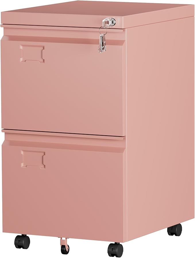 SUXXAN 2 Drawer Mobile File Cabinet by SUXXANFurniture