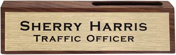 Personalized Business Desk Name Plate - Image 3