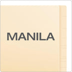 Pendaflex Manila End-Tab Fastener Folders, Letter Size, 2 Fasteners, Manila, Straight Cut, 50/BX (H10U13)