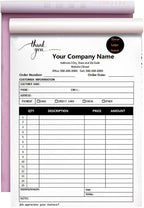 Custom Carbonless Sales Invoice Form Books by Unknown