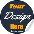 VulgrCo Custom Stickers, Image or Text- Vinyl Custom Labels Stickers by VulgrCo