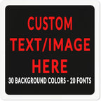 Custom Sign Personalized Custom Metal Sign, Customize by Custom