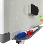 Mobile Dry Erase Board 36x24 Inches – Adjustable Rolling Whiteboard on Wheels - Image 4
