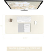 YSAGi Non-Slip Leather Desk Pad, Desk Matt - Image 2