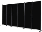 CHOSENM Room Divider, 6 Panel Folding Privacy Screens by CHOSENM