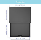 QiaoYoubang 2U Server Cabinet Case 19 Inch Rack Mount Lockable Drawer - Image 5
