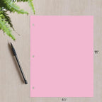 Copy And Printing Color Paper, 20 Lb. 3 Hole Punch 500 Sheets Per Ream. - Image 3