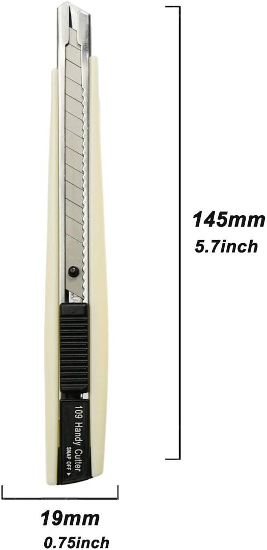 WEKOIL 30Pcs Snap Off Utility Knife Blades - Image 6