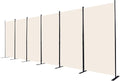 CHOSENM Room Divider, 6 Panel Folding Privacy Screens by CHOSENM