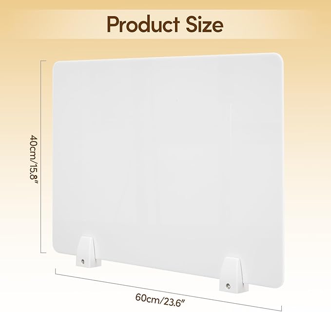 4PCS Acrylic Desk Dividers - Image 3
