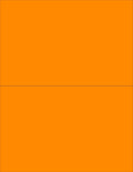 8-1/2 x 11" Neon Color High Light Fluorescent Labels