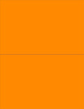 8-1/2 x 11" Neon Color High Light Fluorescent Labels by NextDayLabels