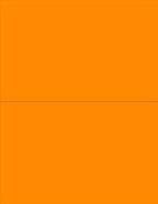 8-1/2 x 11" Neon Color High Light Fluorescent Labels by NextDayLabels