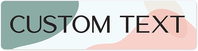 Custom Sign, Custom Street Sign, 11 Font Colors, 13 Font Styles, 4 Hole Options by MySignCenter