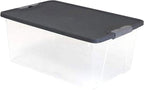 HOMZ 4-Pack Secure Latch, 15 Quart, and Office Organization - Image 8
