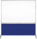 DivideWrite Mobile Whiteboard | Double Sided Dry Erase Board | Portable Office by VERSARE