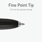 Pentonic GR-T Retractable Gel Pens, 0.7 mm Fine Point, Smooth Writing - Image 4