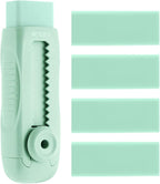 M&G 4+1 Pack Rubber Erasers Sliding Retractable Eraser, Soft Cute Erasers Push by MG
