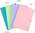 SKYDUE 4 Packs Expanding File Folder - Image 2