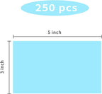 STARLIBOO 3"X5" Rectangle Colored Labels, Removable Moving Labels - Image 2