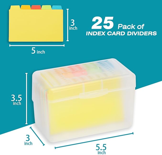 H4D Index Card Holder 3x5 Inches - Image 3