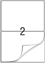 BESTEASY Round Corner Half Sheet Self Adhesive Shipping Labels - Image 3