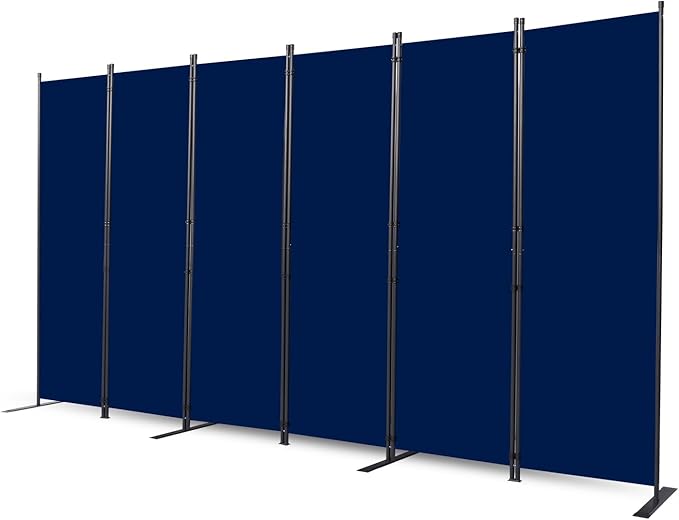 CHOSENM Room Divider, 6 Panel Folding Privacy Screens by CHOSENM