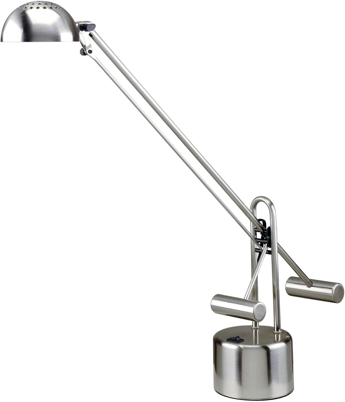 Lite Source LS-306PS Halotech 29-Inch 8W LED Desk Lamp, Polished Steel , Silv...