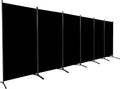Room Divider 6FT Folding Privacy Screens, 6 Panel Partition Room Dividers