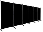 Room Divider 6FT Folding Privacy Screens, 6 Panel Partition Room Dividers
