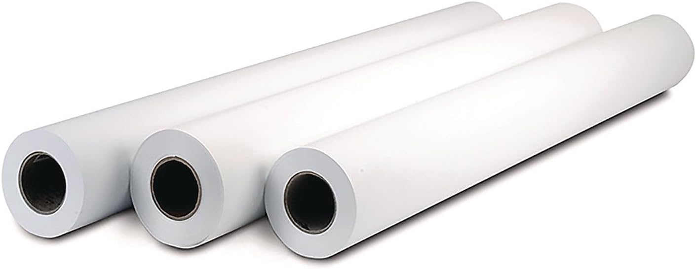HP Bright White Inkjet Paper Roll, Matte, 36" x 150'