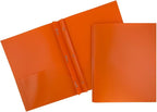 JAM PAPER Plastic Color POP Folders by JAMPaper