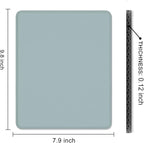 Auhoahsil Blue Mouse Pad, 12 x 10 Inch Square Mousepad, 3mm Thick Rubber Mouse - Image 7
