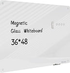 Magnetic Glass Whiteboard by Unknown