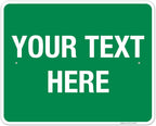 Personalized Custom Green Background Customize