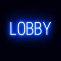 SpellBrite LOBBY Sign | Directional Sign by SpellBrite