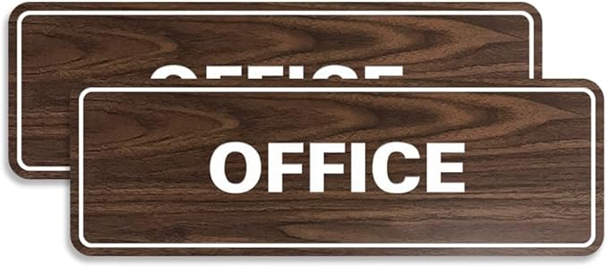 Signs ByLITA Standard Office Sign by SignsByLITA