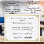 PaperDirect Green on White Classic Specialty Certificates, 8½ x11, Foil Accents - Image 6