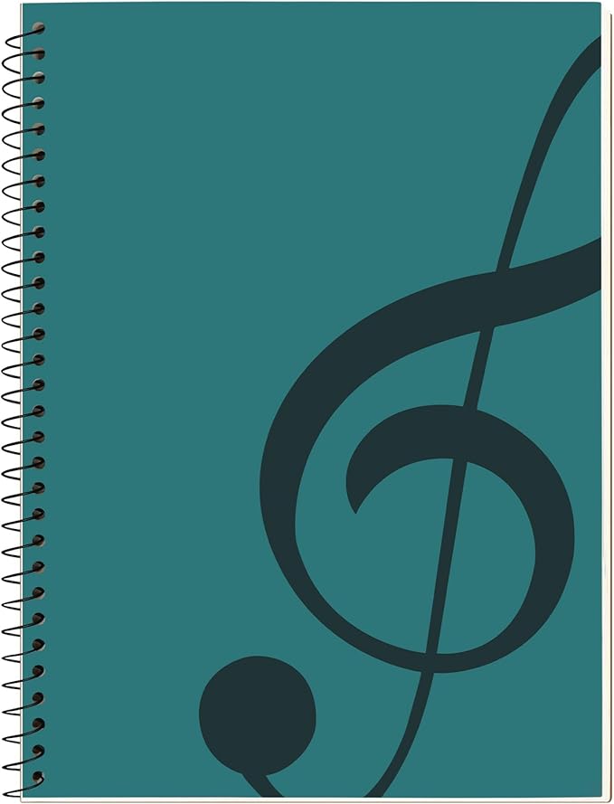 MOREYES Music Notebook Composition Manuscript Staff Notebook by MOREYES