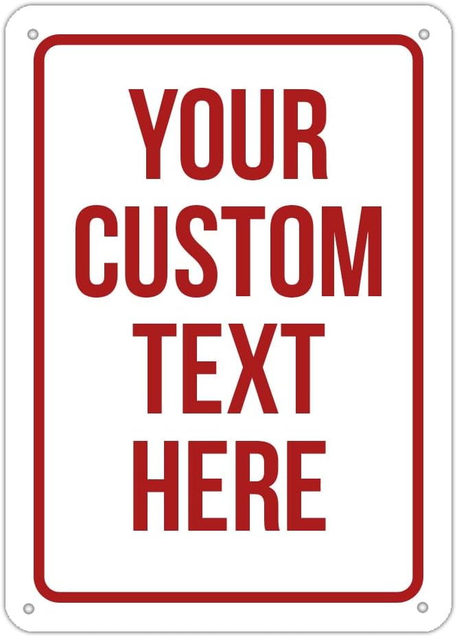 Custom Sign, Personalized Signs by Printlabz