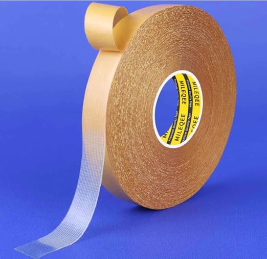 MILEQEE Double Sided Tape Heavy Duty, 0.59" x 66FT, Universal High Tack Strong by MILEQEE