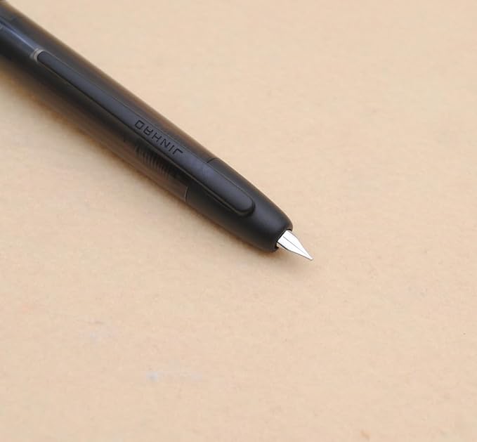JINHAO 20 Press Fountain Pen, Retractable Capless Resin Pen - Image 2