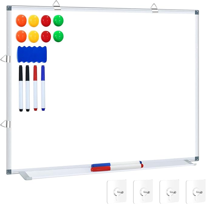 H-Qprobd White Board Dry Erase Whiteboard by H-Qprobd