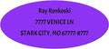 Made in USA Custom Return Address Stickers Labels Customized Mailing Label by HOOKAH+SUN
