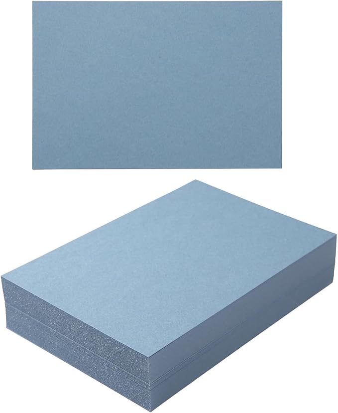 50 Sheets Blank Cardstock Paper 250 GSM Thick Heavy Cards Stock by Topeen