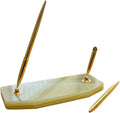 Stone-Style Pen Stand with Zinc Alloy Ballpoint Pen, The best choice by Unknown