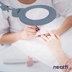 Neatfi XL Bifocal LED Magnifying Lamp, 7-Inch Acrylic Lens, 5D/20D Magnification - Image 9