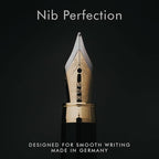 Wordsworth & Black Fountain Pen Set, Luxury Bamboo Wood - Image 4