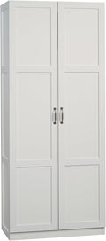 sauder select storage cabinet/ pantry cabinets, white finish, main product view