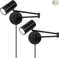 Ahaloye 2 Pack Plug in Wall Sconce by chiynght